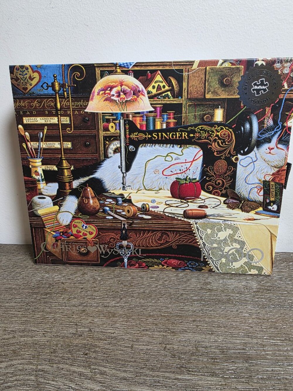 Maggie the Messmaker - 1000 Piece Jigsaw Puzzle by Charles Wysocki Buffalo Games